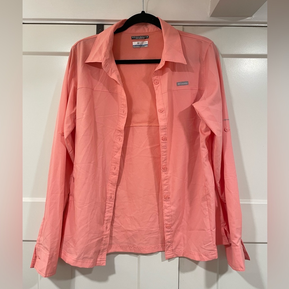 Columbia Long Sleeve Sun Protection Shirt, Women’s, M